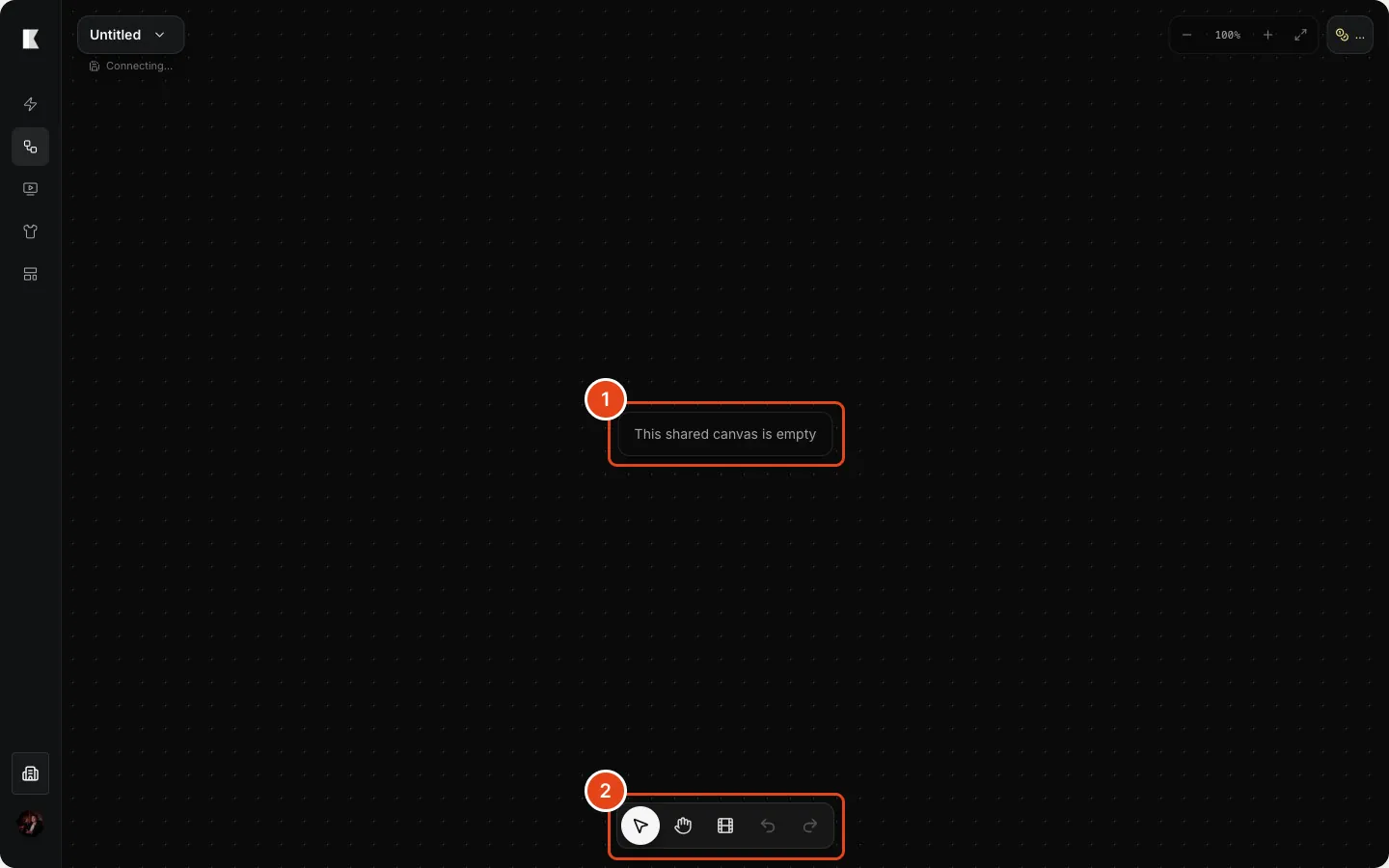 B02 New canvas, still connecting